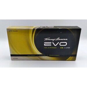 Tommy Armour EVO Golf Balls 18 COUNT OPTIC Yellow 2 LAYER